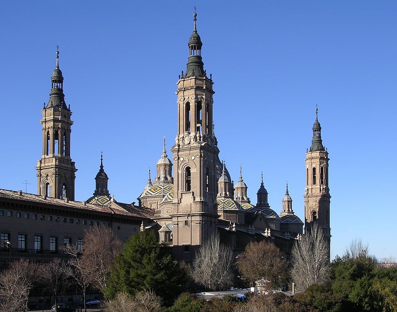 Zaragoza city planning image in Spain